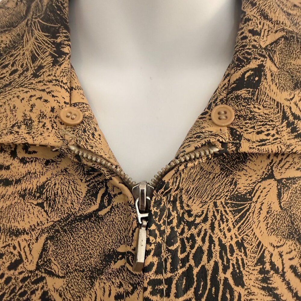 Vintage Lisa International Tiger Suede Jacket | Size M - Picture 9 of 13